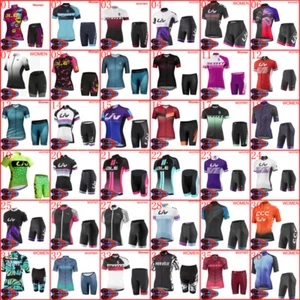 Womens Cycling Shorts Set 9 2021 New Cycling Jersey shorts set Women Summer Mtb Bike Outfits Bicycle Uniform