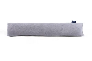 Silver Teddy Fleece Fur Cosy Door Window Draft Draught Excluder 90x13cm (36") - Imagen 1 de 4