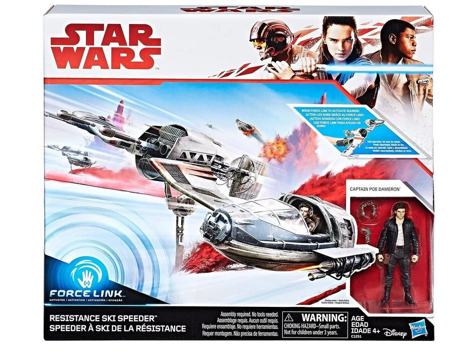 Star Wars Resistance Ski Speeder Captain Poe Dameron The Last Jedi NEW SEALED - image 1 of 4