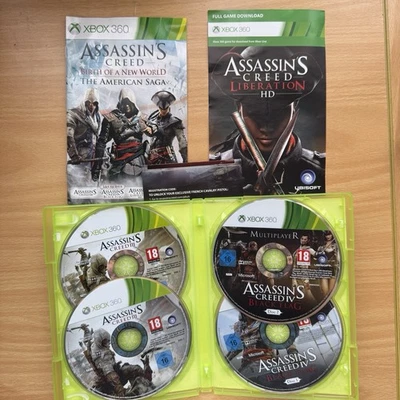 Assassin’s Creed Birth Of A New World The American Saga Xbox 360 Complete Set - Image 1 of 4