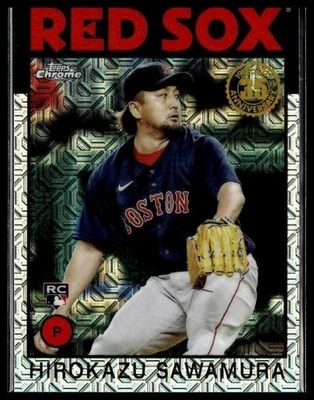Hirokazu Sawamura 2021 Topps Update 1986 Topps Chrome #86C-46 (12Q) - Image 1 of 2