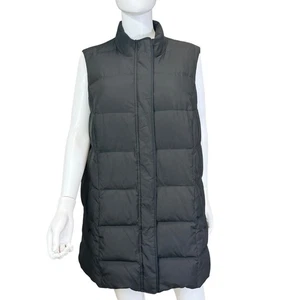 J.Jill Puffer Weste Damen XXL schwarz Polyester Daunen gefüllt leichte Oberbekleidung - Bild 1 von 9