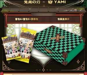 Demon Slayer Kimetsu No Yaiba Premium Art CCG 13 Booster Box Yami Set - Foto 1 di 11