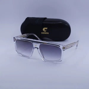 Carrera Carrera 1061/S 0900 1V Crystal/Blue Gradient Gold Mirror 59-16-145 Su... - Bild 1 von 7