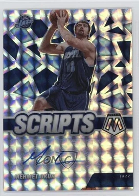 2020-21 Panini Mosaic Scripts Mehmet Okur #SC-MOK Auto - Image 1 of 2
