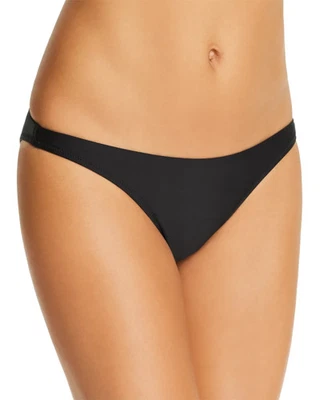 Parte inferior de bikini de cobertura moderada para mujer $90 Milly St. Lucia, negra, GRANDE Foto 1 de 2
