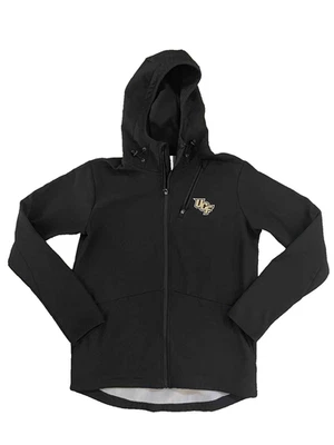 new UCF Knights JACKET women's M black university fleece windbreaker golf coat - Image 1 of 4