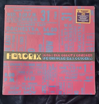 JIMI HENDRIX Songs For Groovy Children RSD BF 2024 LP sealed VINYL Record NEW - Image 1 of 2