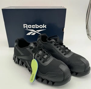 Scarpe da lavoro Reebok Zig Pulse RB319 donna 9,5 W nere con punta comp SR EH nuove con scatola - Foto 1 di 14