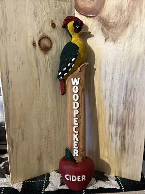 Woodpecker Cider Beer Tapper Handle 11” - Image 1 of 4