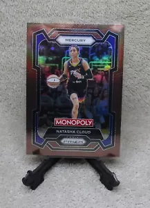 Scheda NATASHA CLOUD 2024 WNBA Prizm Monopoly BROWN PRIZMS #11 serie #241/249 - Foto 1 di 3