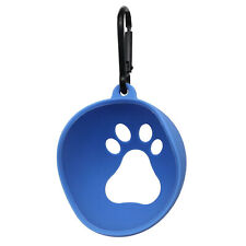 Durable Pet Ball Holder Paw Print Silicone with Design for Dog