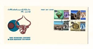 Bahrain Arabian Gulf 1970 Archaeology Conference First Day Cover History Science
