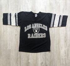 Vintage 90s Los Angeles Raiders T-shirt Made in USA Logo 7 Oakland Las Vegas