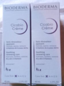 2 Boxes- Bioderma Cicabio Pommade Soothing Repairing 40ml Exp. 05/2025