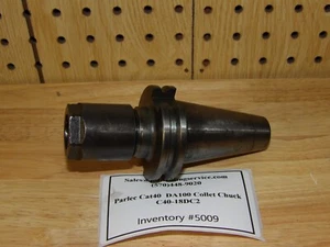 Parlec C40 DA100 CNC Collet Chuck C40-18DC2 Inv#5009 - Picture 1 of 1