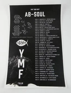 AB-Soul signed 12x18 Poster YMF Tour 2017 handsigniert Limited Edition Print - Bild 1 von 4
