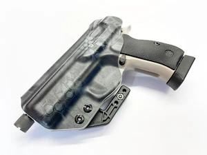 BraDeC: IWB Concealment Holster for CZ 75 P-01, P-01 Omega - Picture 1 of 14