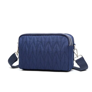 Ladies Casual Crossbody Bags Women Handbag Travel Shoulder Bag Thread Waterproof - Picture 1 of 17