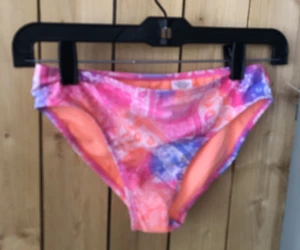 *GIRL'S  WONDER NATION * PAISLEY RAINBOW COLORS SWIM  BOTTOMS* SIZE L (10-12) - Picture 1 of 2