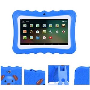 64GB 7" Android 9.1 Tablet PC For Kids Quad-Core Dual Cameras WiFi Bundle Case