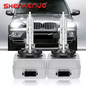 D1S WHITE 35W XENON HID LIGHT BULBS REPLACEMENT FOR BMW E70 F15 X5 X5M 2007-2017 - Picture 1 of 11