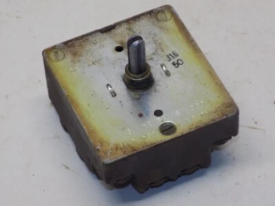 VINTAGE AB A-B ELECTRIC STOVE PART 6" BURNER CONTROL  HART CAT. NO. 57S2 #2 - Image 1 of 4