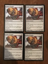 Goblin Dirigible X4 Mirrodin Moderate Play MTG