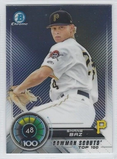Shane Baz 2018 Bowman Chrome BOWMAN SCOUTS RC #BTP-48 Pirates - Image 1 of 1