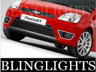 LED Blue Halo Angel Eye Fog Lamps Driving Light Kit for 2003-2014 Ford Fiesta