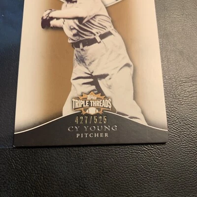 Btt 2009 Topps Triple Threads/525 Sepia #18 Cy Young Cleveland Naps Foto 1 de 3