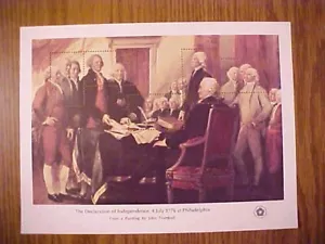 1976 Bicentennial Souvenir Sheets Lot Of 5 Sets--MNH--4 Sheets Per Set W/Env. - Picture 1 of 5
