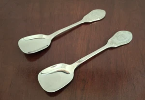 Vintage Jerusalem Souvenir Spoons – Hebrew Menorah Holy Land Collectable Set - Picture 1 of 8