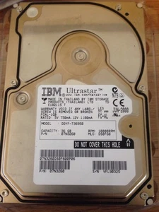 IBM Ultrastar DDYF-T36950 36GB 10K RPM Hard Drive 07N3260 - Picture 1 of 1