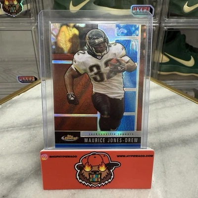 2008 Topps Finest # 45 Maurice Jones-Drew Blue Refractor Parallel Card Football - Image 1 of 2