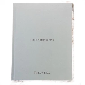 Tiffany & Co This Is A Tiffany Ring Book  1997 Hardcover Illustrated - Imagen 1 de 7