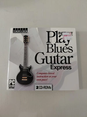 Topics Entertainment Instant Play Blues Guitar Express PC CD-ROM Software - Image 1 of 4