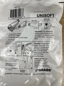 Beschläge 10 Stück Soft Close Dämpfer für Schranktüren/Kompakt-/Softclose Schrank - Bild 1 von 3