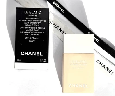 Chanel Le Blanc La Base Correcting Brightening Makeup Base Long Lasting Rosee - Bild 1 von 2