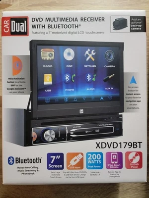 Dual Electronics XDVD179BT 7-inch LED Touch Screen Multimedia Receiver - Image 1 of 4