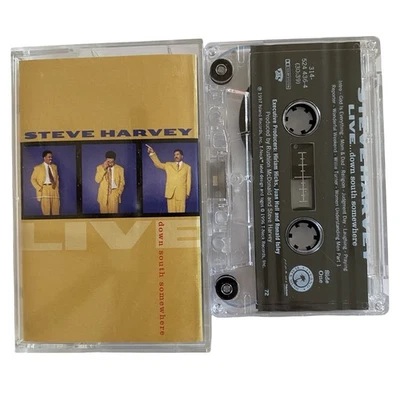 Steve Harvey - Live Down South Somewhere CASSETTE TAPE. Free Shipping! - Image 1 of 2