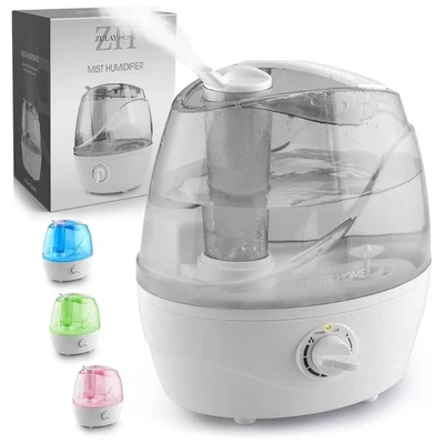Zulay 2.2L Cool Mist Humidifier – Quiet Ultrasonic for Bedroom & Large Rooms - Image 1 of 4