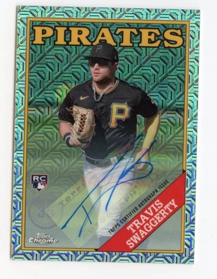 2023 Topps Update /99 Travis Swaggerty #T88CU-10 Rookie Auto RC - Image 1 of 2