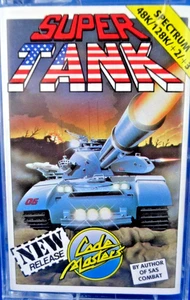 SINCLAIR ZX SPECTRUM -- SUPER TANK (CODEMASTERS) - Picture 1 of 4