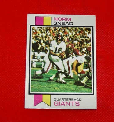 1973 Topps Card #515 - Giants Norm Snead - Image 1 of 2