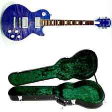 Hardluck Kings BOSSMAN LP Style KONA SUNSET E-Gitarre mit Etui blau for sale