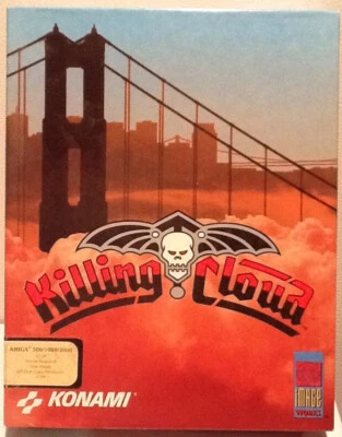 Amiga Killing Cloud KS 1.3 3.5 Inch Disk Software Boxed 1991 Konami Untested - Image 1 of 3
