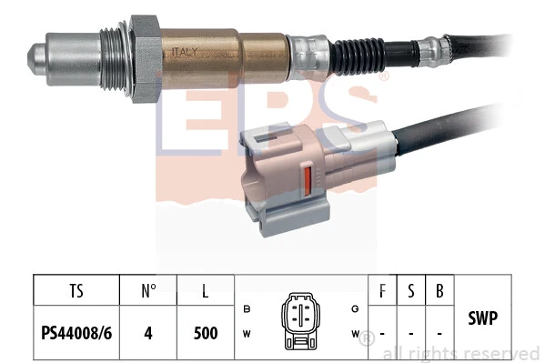 Sonda lambda EPS per Suzuki Swift III MZ EZ Ignis FH ER Subaru Justy G3X JMA - Immagine 1 di 1