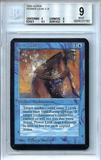 MTG Alpha Power Leak BGS 9.0 (9) Mint Card Magic the Gathering WOTC 1192