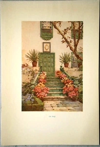 CANARY ISLANDS, TENERIFE: "La Paz", near Arico, color plate, 1911., #7 - Picture 1 of 1